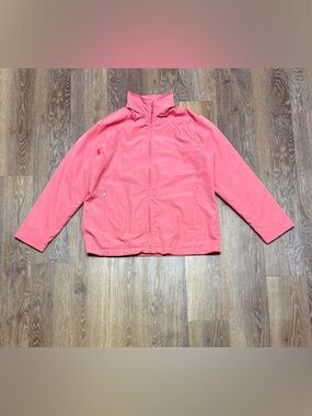 L.L. Bean Coral Pink Women's Raincoat